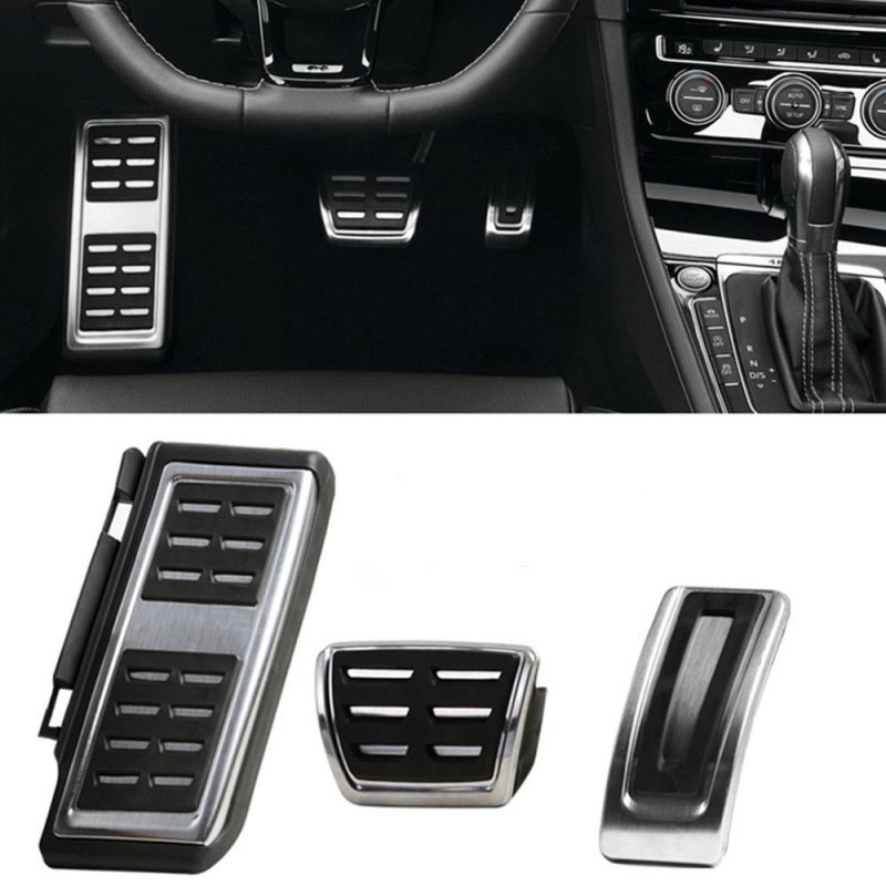 Aluminijasti nastavki za pedale avt. menjalnik VW Golf 7, Passat B8, Tiguan, Touran - slika 2