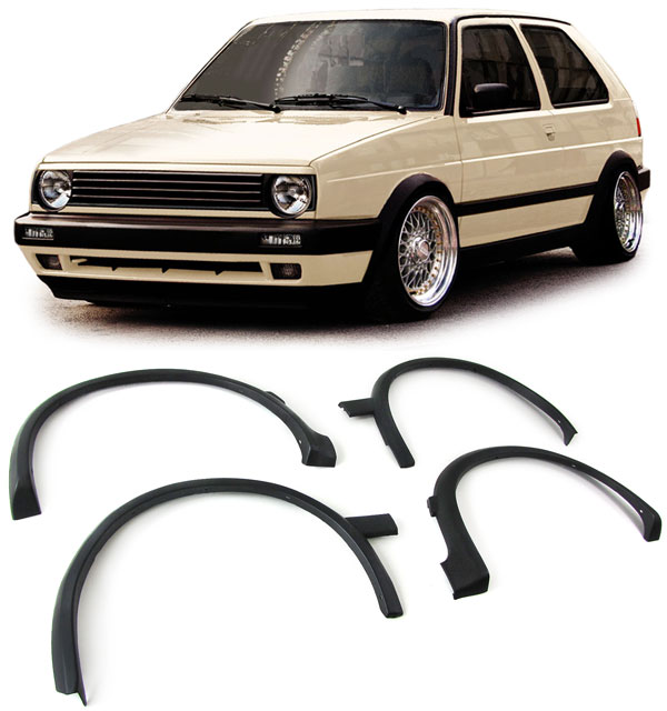 Razširitev blatnikov VW Golf 2 87- GTI izgled