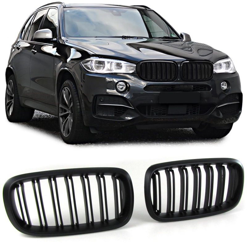 Športna maska BMW X5 F15 črna mat M izgled
