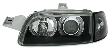 Angel eyes žarometi Fiat Punto I 93-99 črni V1 - slika 4