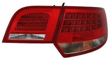 Zadnje LED luči Audi A3 8PA Sportback 04-08 rdeče - slika 3