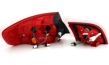 Zadnje LED luči Audi A3 8PA Sportback 04-08 rdeče - slika 4