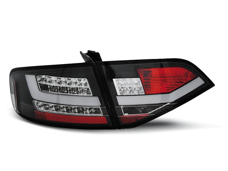 Zadnje LED luči Audi A4 B8 Limo 08-11 LED-Bar črne