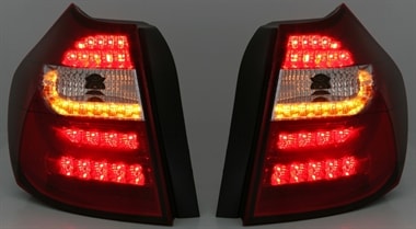 Zadnje LED luči BMW E87/E81 07-11 črne - slika 2