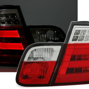 Zadnje LED luči BMW 3 E46 Limo 98-01 rdečo-bele V2