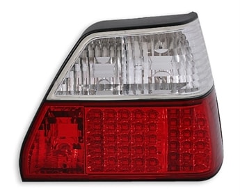 Zadnje LED luči VW Golf 2 83-92 rdečo-bele - slika 2