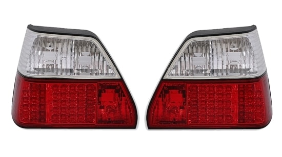 Zadnje LED luči VW Golf 2 83-92 rdečo-bele