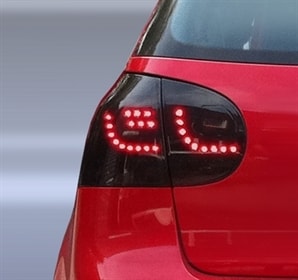 Zadnje LED luči VW Golf 5 limo 03-08 smoke