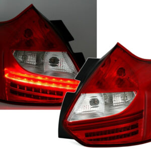 Zadnje LED luči Ford Focus MK3 HB 11-14 rdečo-bele