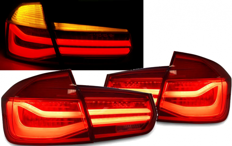 Zadnje LED luči BMW F30 Limo 11-15 rdeče