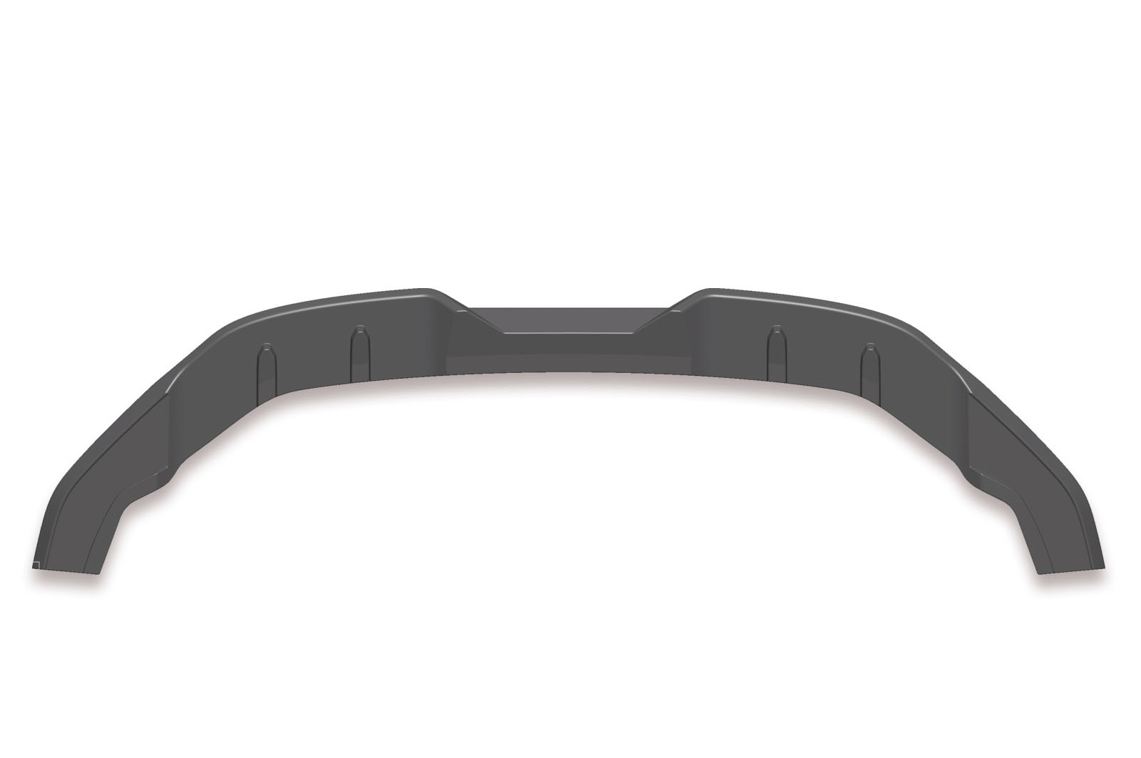 Cup spoiler lip with ABE for VW Golf 7 R CSL346 Črna sijaj - slika 4
