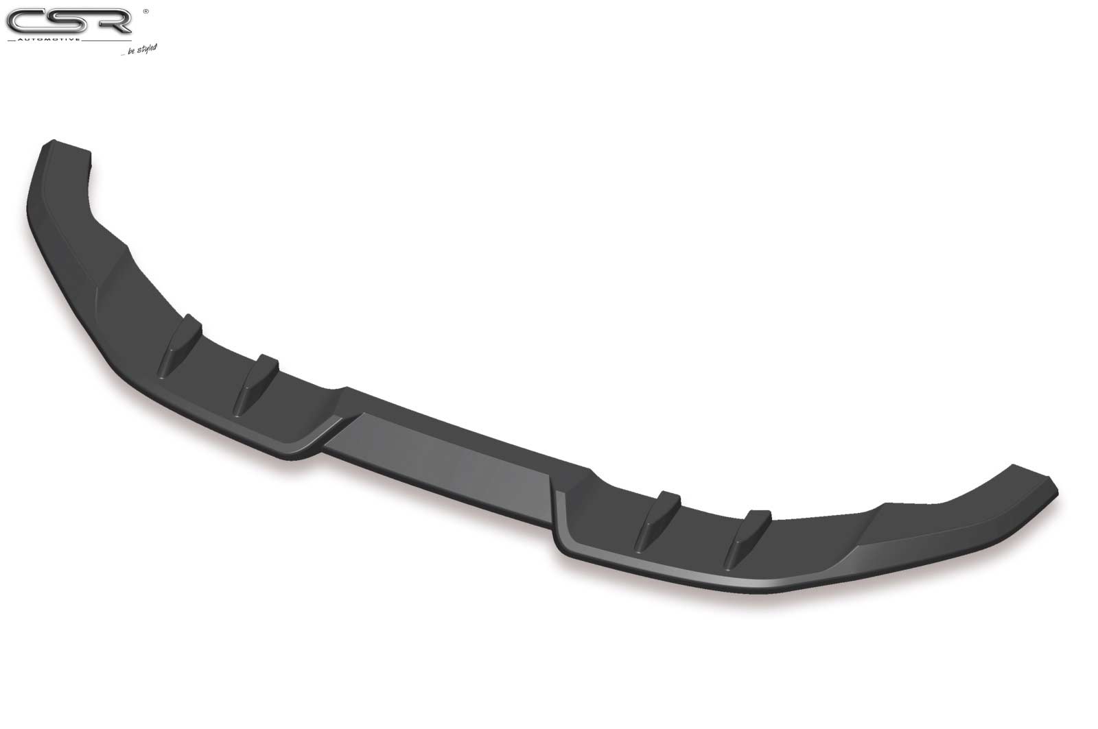 Cup spoiler lip with ABE for VW Golf 7 R CSL373 Črna sijaj - slika 5