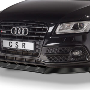 Cup spoiler lip with ABE for Audi SQ5 (8R) CSL480 Črna sijaj