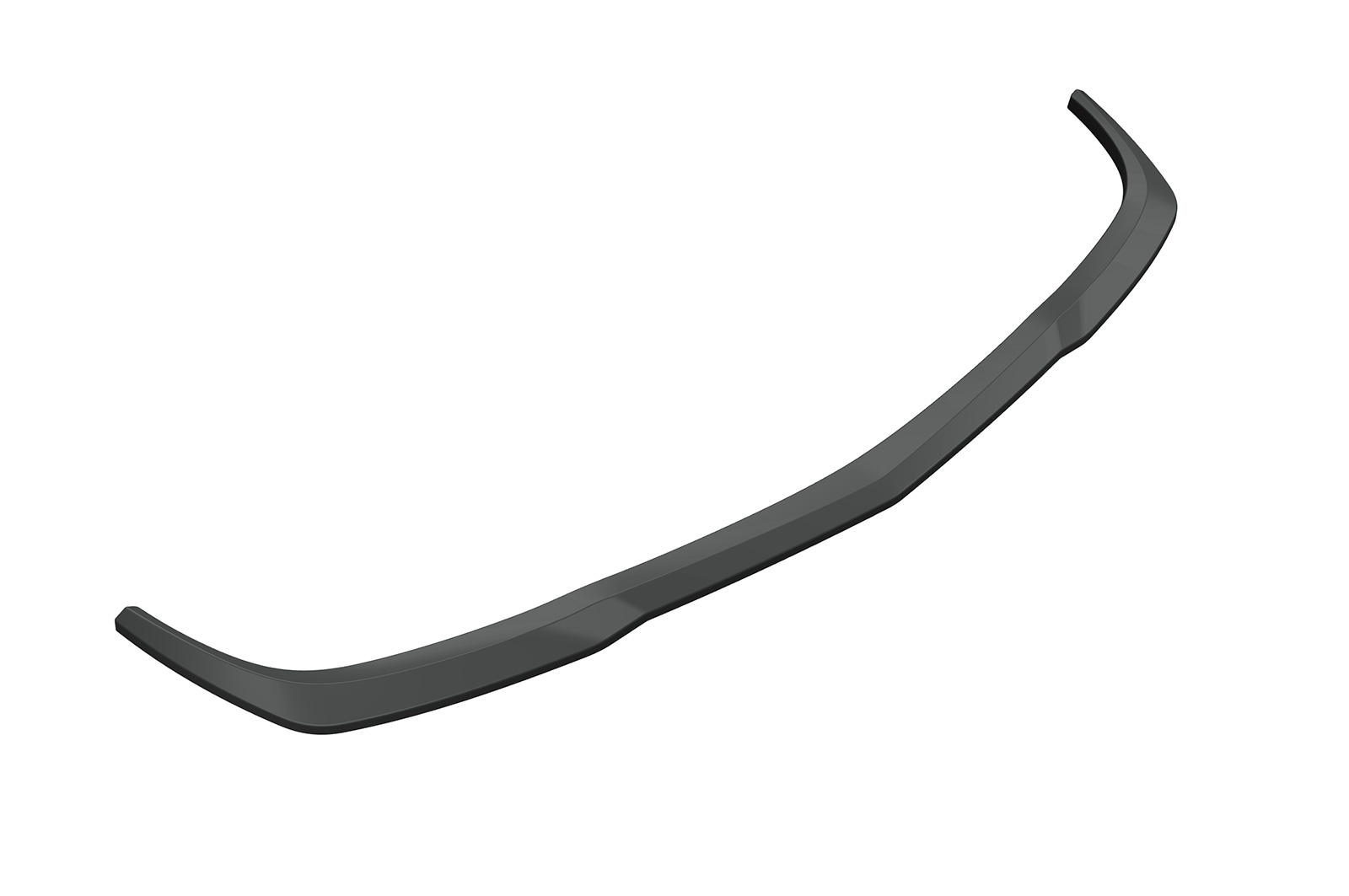 Cup spoiler lip with ABE for Mercedes Benz CLK A209 / C209 CSL550 Črna sijaj - slika 4