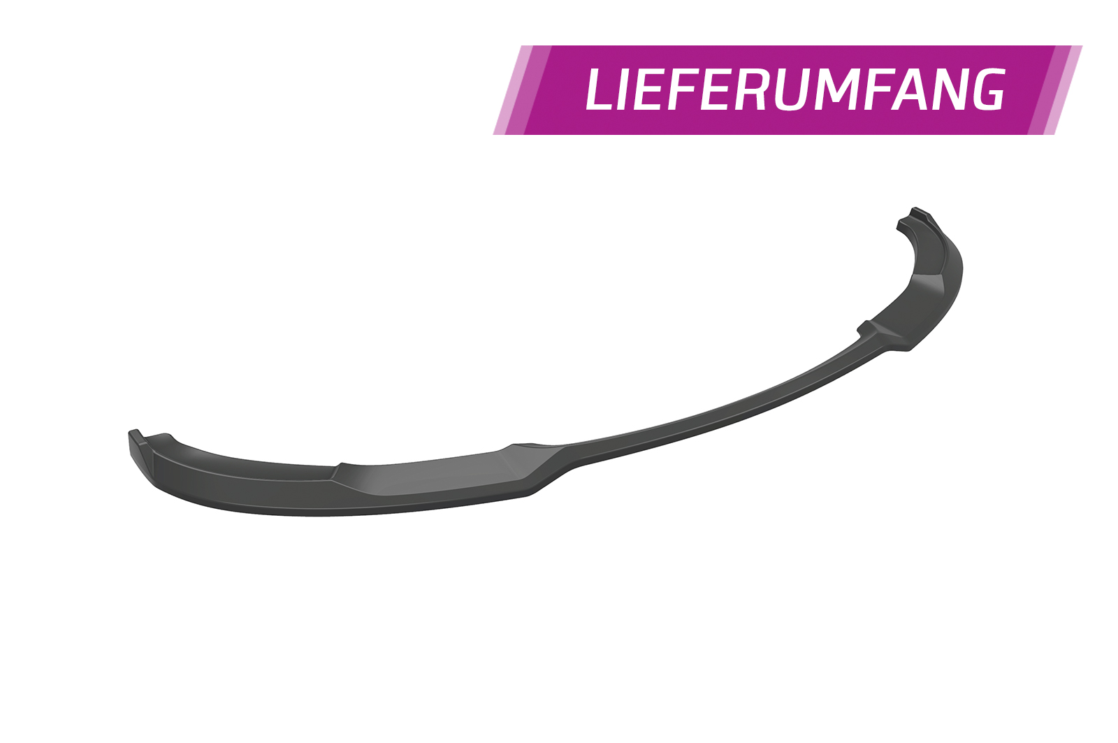 Cup spoiler lip with ABE for BMW 3er E92/E93 M-Paket CSL605 Črna sijaj - slika 5
