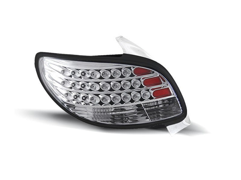 Zadnje LED luči Peugeot 206 98- krom V1