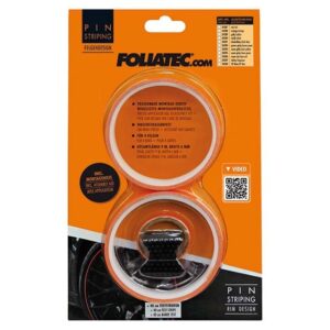 Pin Stripe Foliatec trak za platišča ORANŽNA barva