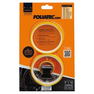 Pin Stripe Foliatec trak za platišča RUMENA barva
