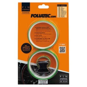 Pin Stripe Foliatec trak za platišča POWER ZELENA barva