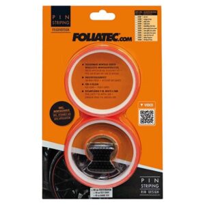 Pin Stripe Foliatec trak za platišča NEON RDEČA barva