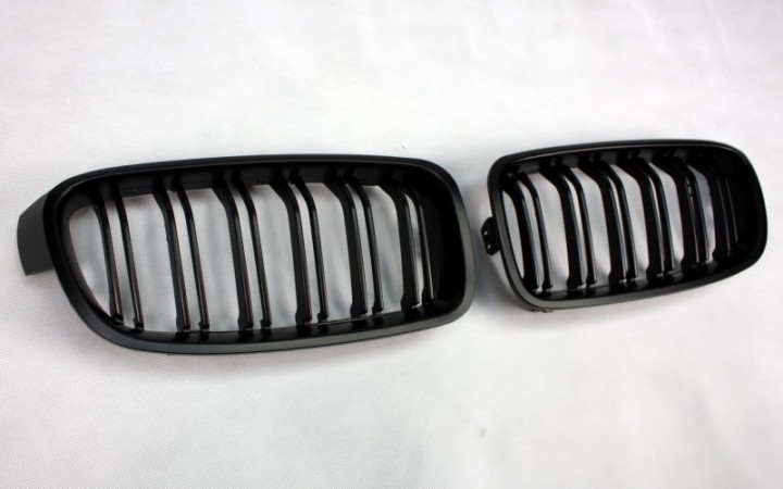Športna maska BMW 3 F30 / F31 / F35 črna mat ledvičke - slika 3