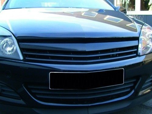 Maska brez znaka Opel Astra GTC, Cabrio črna - slika 2
