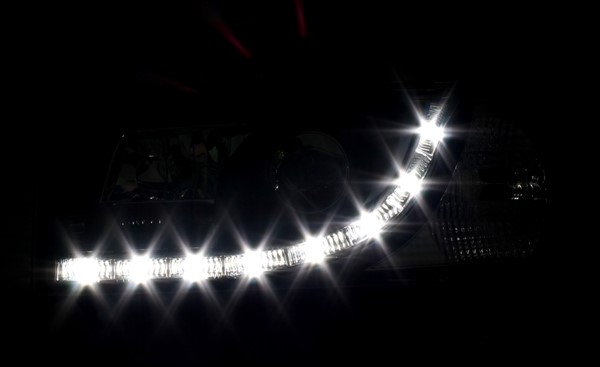 Žarometi VW T4 Bus 90-03 LED osvetlitev krom - slika 2