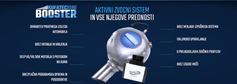 Sound Booster aktivni zvočni sistem PRO - slika 4