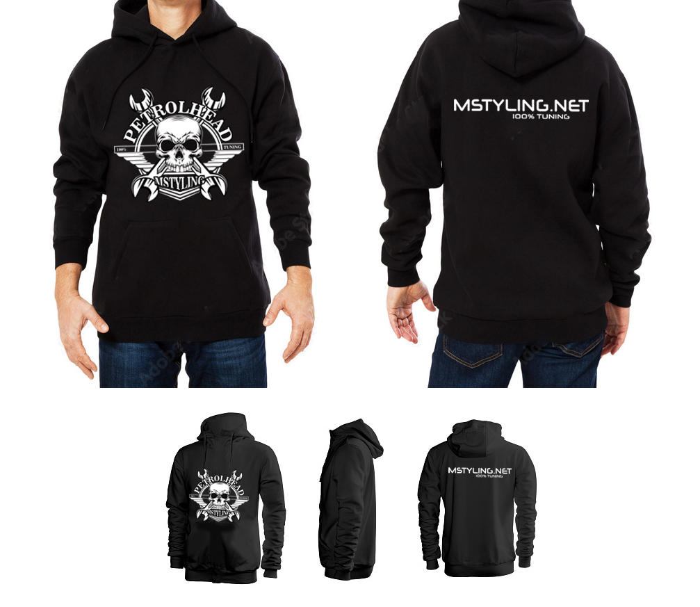 Pulover s kapuco Hoodie Mstyling.net 100% Tuning Petrolhead Moški