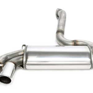 TA Technix stainless steel system 2x80mm suitable for Audi Quattro TYPE 85, 90 Quattro TYPE 89Q, Coupe Quattro/S2 TYPE 89Q