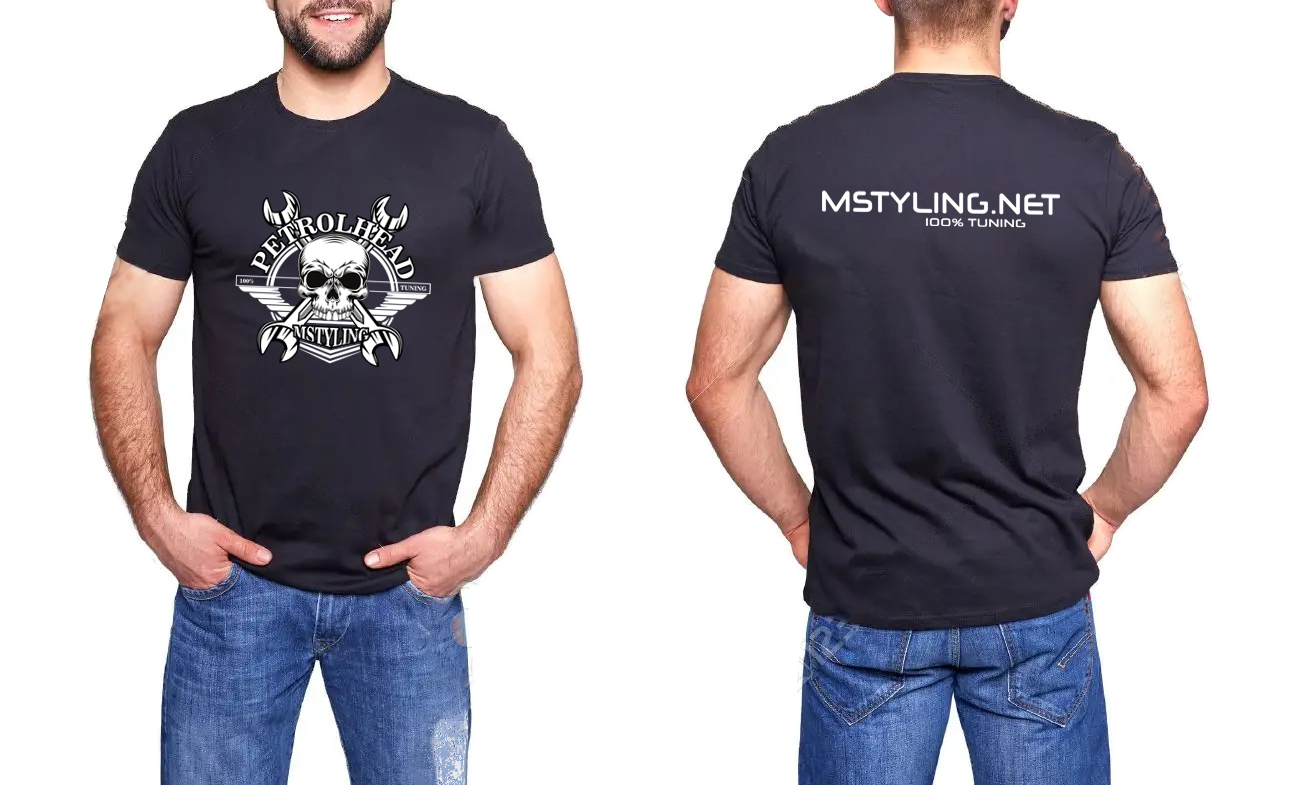 Majica kratek rokav Mstyling.net 100% Tuning Petrolhead Moška - slika 2