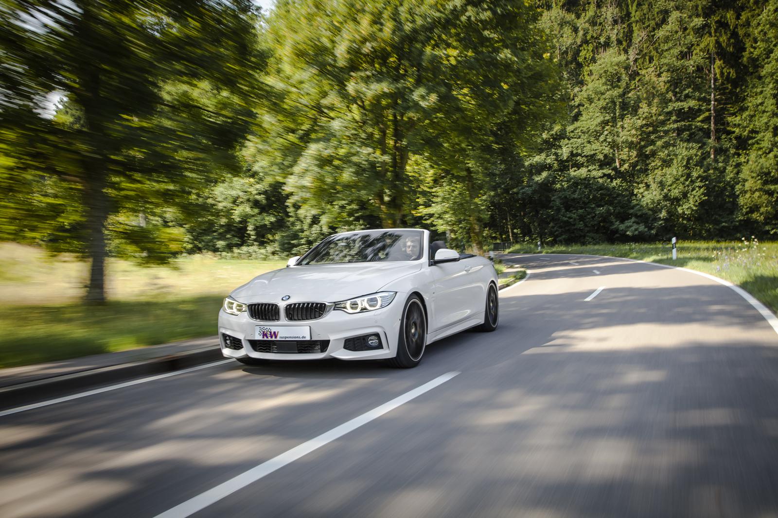 KW nastavljivo vzmetenje V3 inox (vklj. z izklopom el. blažilnikov) - BMW 4 Cabriolet (F33, F83) 3C, M3 - slika 19