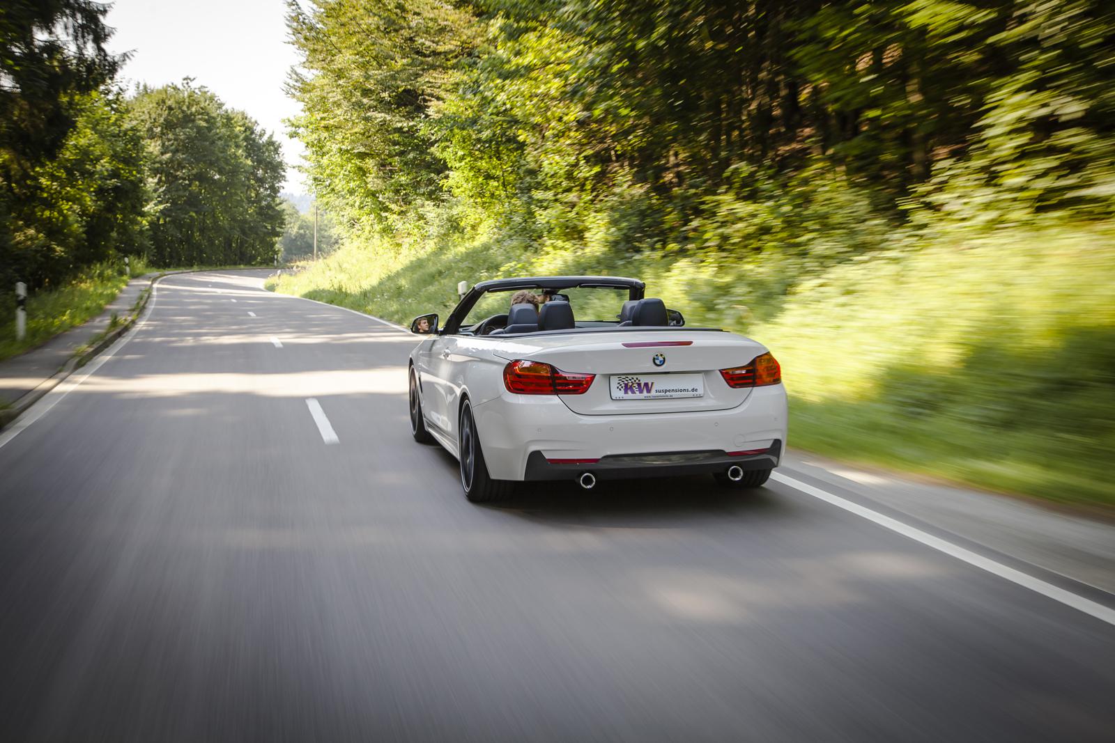 KW nastavljivo vzmetenje V3 inox (vklj. z izklopom el. blažilnikov) - BMW 4 Cabriolet (F33, F83) 3C, M3 - slika 20