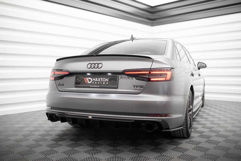 Difuzor Audi A4 S-line B9 (z enojnimi izpušnimi nastavki levo in desno) V1