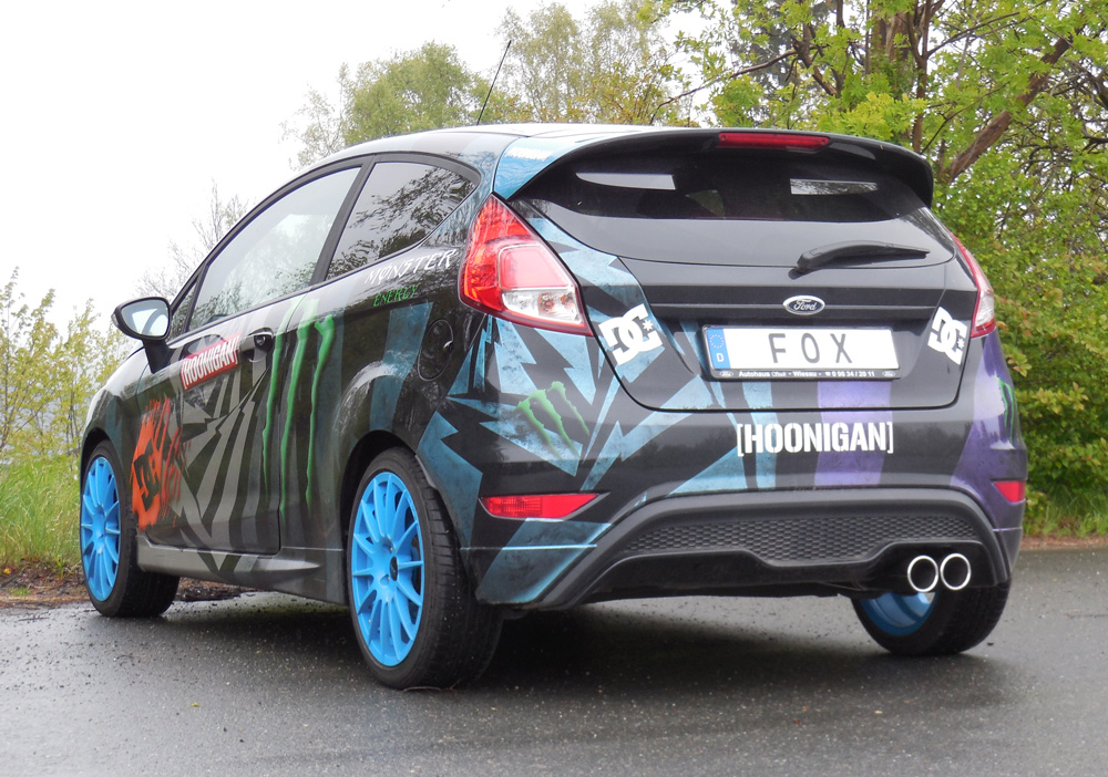 FOX zadnji športni lonec Ford Fiesta VII ST200 - 2x90 Tip 12 - slika 6