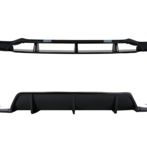 Aero kit set podaljškov BMW X6 G06 2019-2023 z M-Tech Črna sijaj