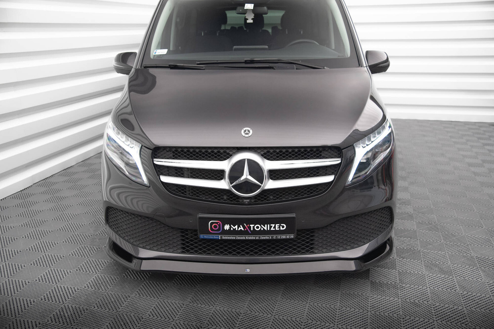 Sprednji podaljšek odbijača – splitter Mercedes Benz V-Class W447 Facelift V1 - slika 2