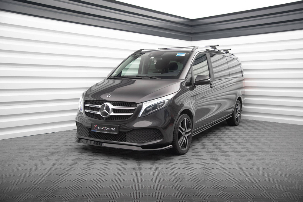 Sprednji podaljšek odbijača – splitter Mercedes Benz V-Class W447 Facelift V1