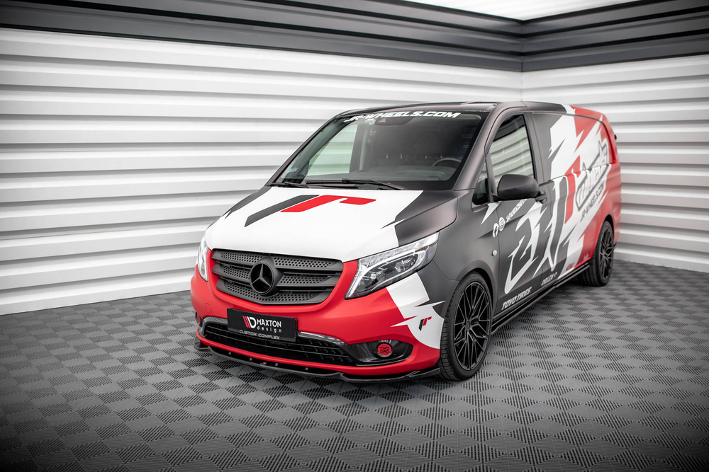 Sprednji podaljšek odbijača – splitter Mercedes Benz Vito W447 Facelift V1