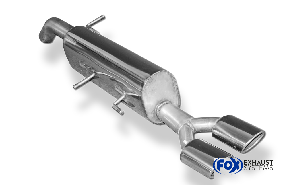 FOX zadnji športni lonec Peugeot 308cc - 2x106x71 Tip 32 - slika 7