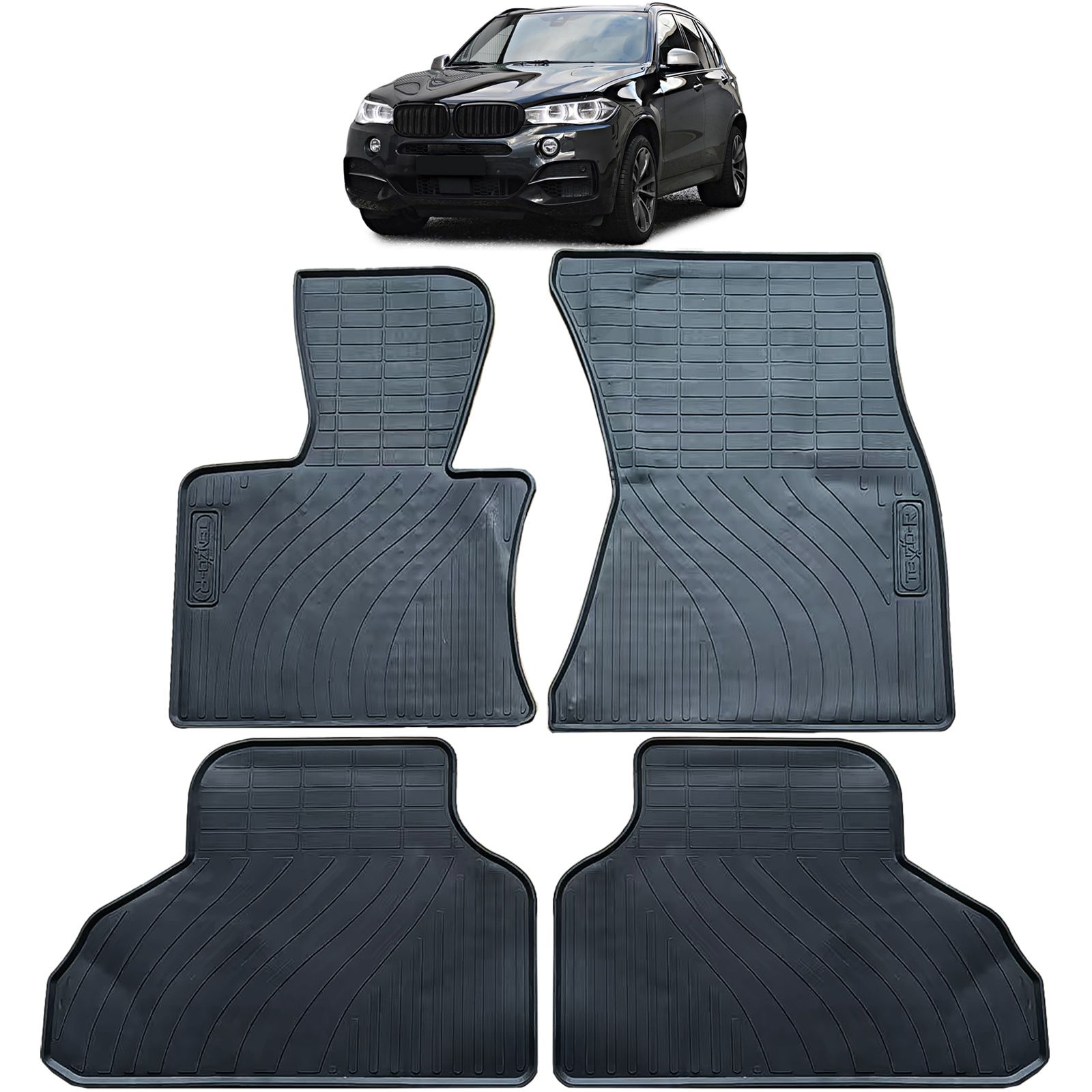 Premium tepihi gumi BMW X5 F15 13-18 črni